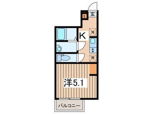 カインドネス中央林間の物件間取画像